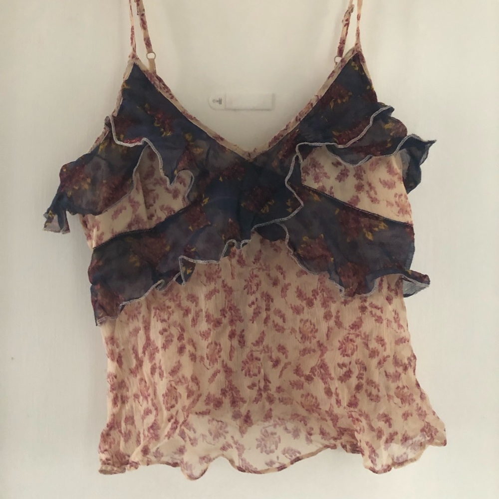 Free people tank blouse size Small
